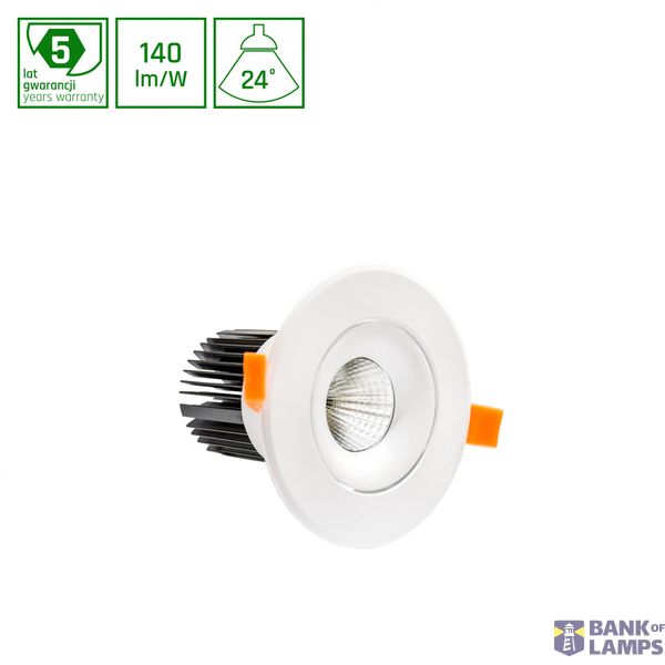 CEL MONA 2 840 27W 230V 24deg White MESH image 1