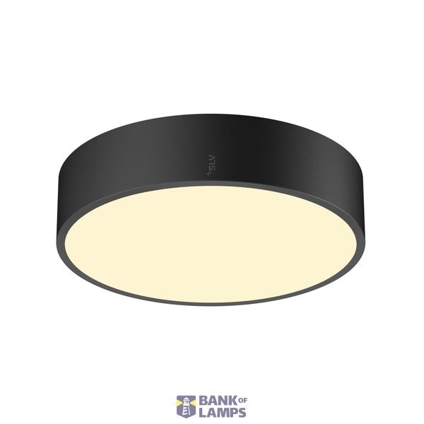 MEDO® PRO 30, wall- and ceiling-mounted light, round, 3000/4000K, 10W, trailing-edge phase, 110°, black image 1