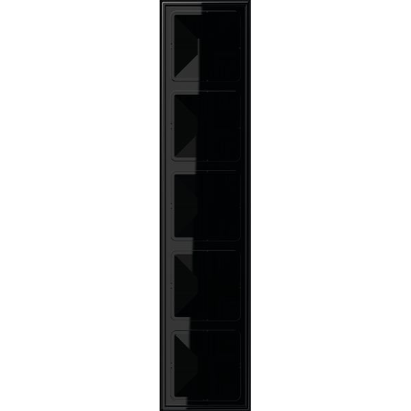5-gang frame, black LS985SW image 2