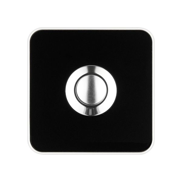 Ring button square Piccolo Piazza ws Black image 3
