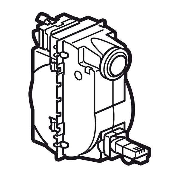 RJ45 socket category 6 FTP with cord 1 meter Céliane image 1