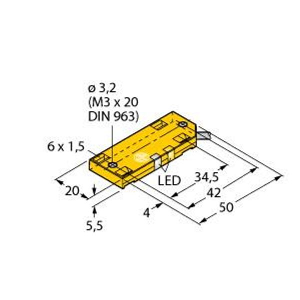 Capacitive Sensor   BC10-QF5.5-AP6X2/S250 image 2