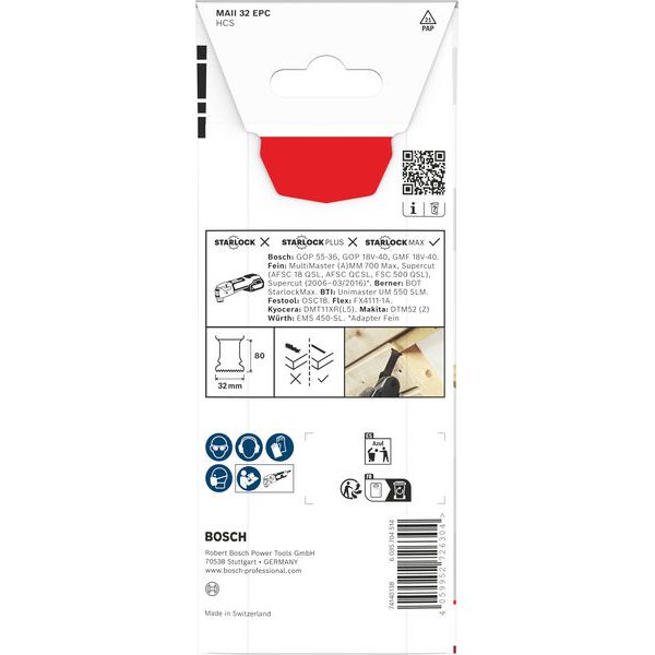 HCS plunge cut saw blade MAIZ 32 EPC Wood image 1