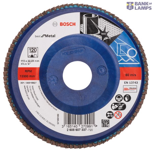 Flap disc X571, Best for Metal image 1