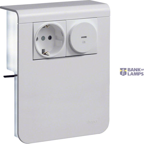 Device bearer outlet/ÜSM SL 20x115 tw image 1