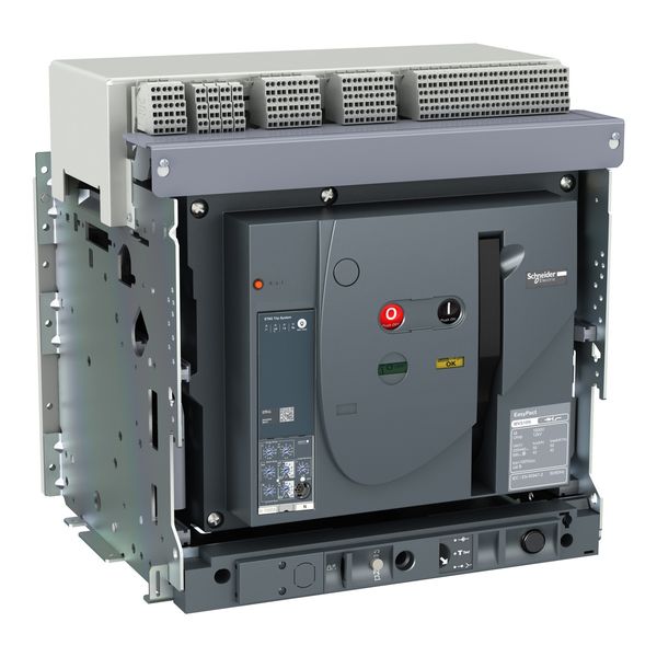 EP MVS CB 2500A 65kA 3P EDO 240VAC ET6 drawout electrical circuit breaker image 1
