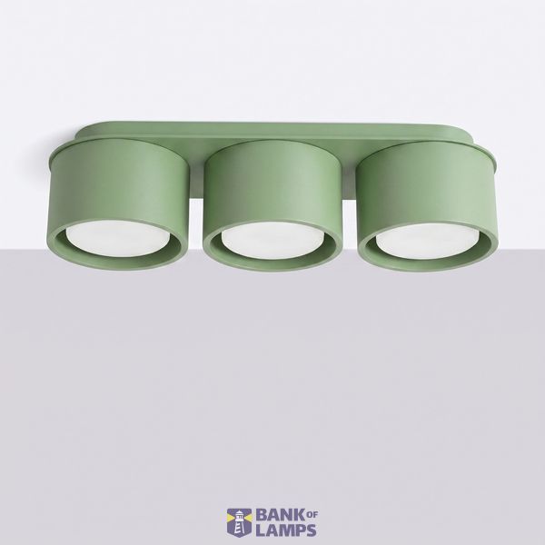 Ceiling lamp MODO 3 sage Gx53 image 2