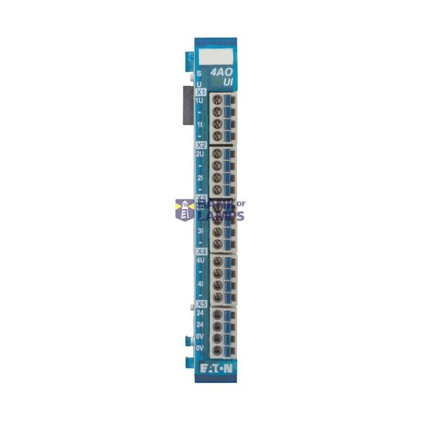Analog I/O module, 4 analog outputs, -10/0-10V,0/4-20mA, 16Bit resolut image 4