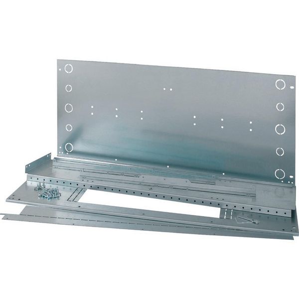 XMIX40W10-ARC ARCON mounting kit IZM40, withdrawable unit, W=1000mm, grey image 3
