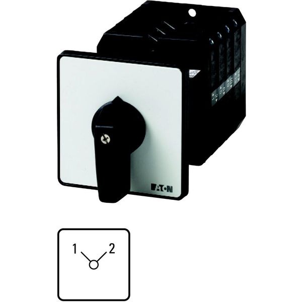 T5-4-90/Z Changeoverswitches, T5, 100 A, rear mounting, 4 contact unit(s), Contacts: 8, 90 °, maintained, Without 0 (Off) position, 1-2, Design number 90 image 5