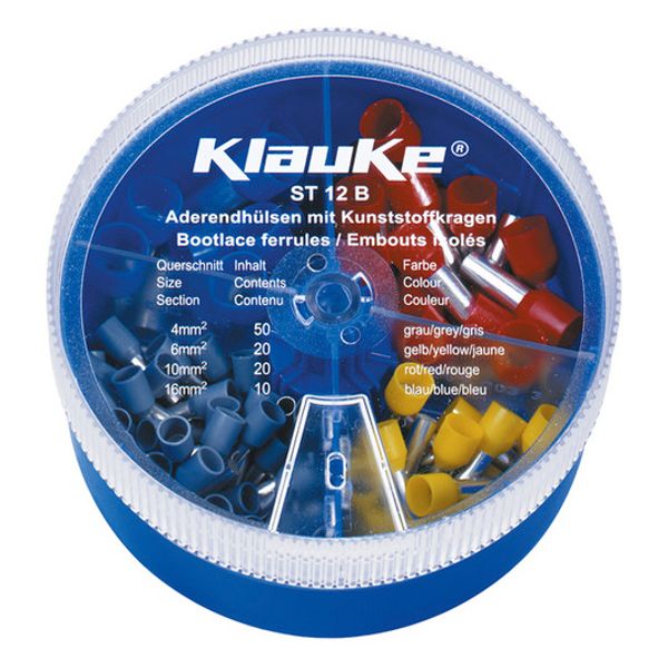 Wire end ferrules kit, isolated, 4.0 to 16 mm², 100 pieces, ST12B image 1