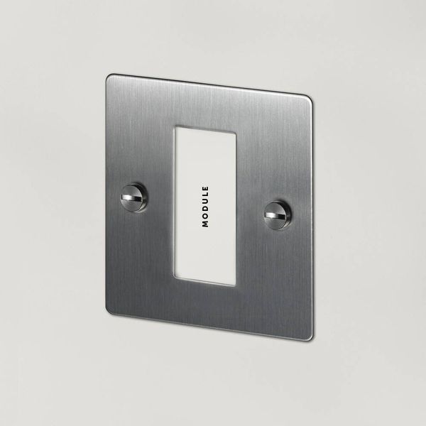 1G EURO PLATE / 1 MOD / STEEL image 1