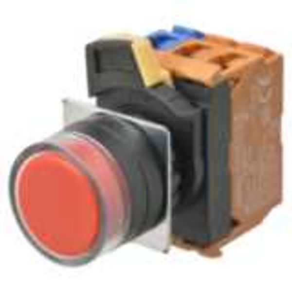 Pushbutton A22NN Ã˜22, bezel plastic, FULL GUARD, Alternate, CAP COLOR A2211409M image 3