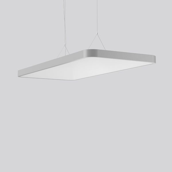 TRIONA rectangle, 71 W, 9350 lm, 830, silver, smart+free Pendant lumin image 2