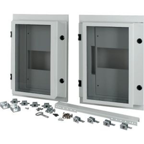 XTMP2N4WCC-H550W800 Front cover for 2x NZM4, withdrawable, HxW=550x800mm, IP55, grey image 4