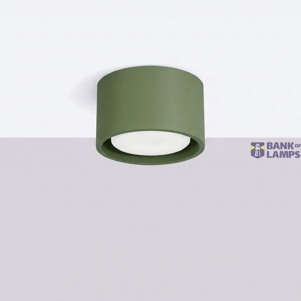 Ceiling lamp MODO 1 olive green Gx53 image 5