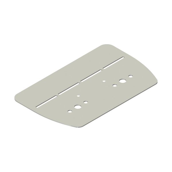 Stabilizing plate for double foot switches image 1