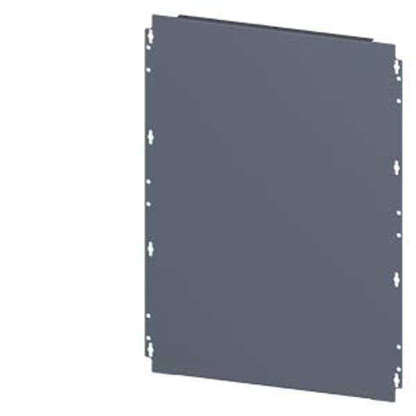 SIVACON, mounting plate, Quick assembly with screws, H: 800 mm, W: 600 mm, zinc-plated The image 1