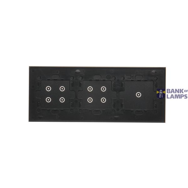 Double USB charger, C+A, black matt, 30W image 2