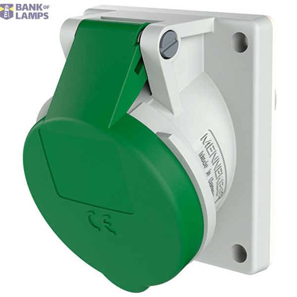 Inbouwcontactdoos 16A 3P 10H 50-500V 300-500HZ IP44 image 1