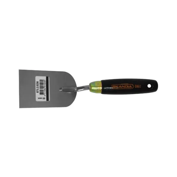 Skandia plaster trowel 60mm stainless steel image 1
