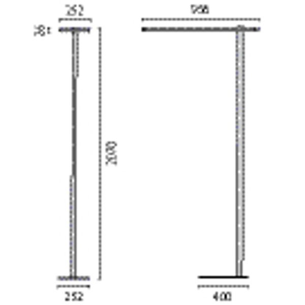 SMALL SL REFLECTOR 57W S/C 840 WIT DALI image 7