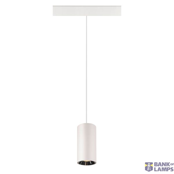NUMINOS® S 48V TRACK DALI, pendant light, white / chrome, 16W, 1050lm, 3000K, CRI90, 55° image 4