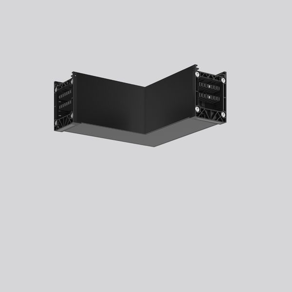 Form connector L 185 B 185 H 76 colour: black 220 - 240 V image 2