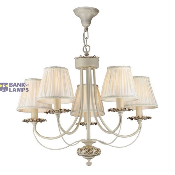 Elegant Olivia Chandelier Ivory image 4