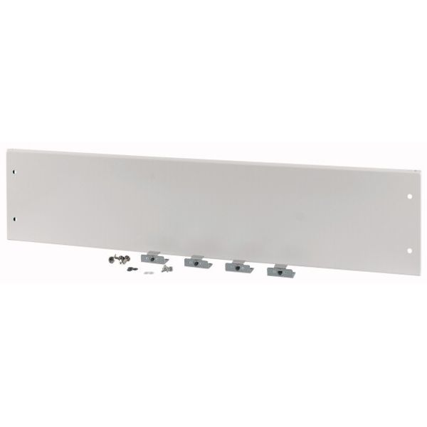 XTSZCSC-H250W1100 Section wide cover, closed, HxW=250x1200mm, IP55, grey image 1