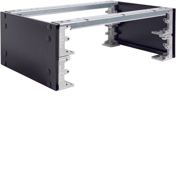 Base for modular stand-alone distributor IP41 350x200x600 RAL9005 image 1