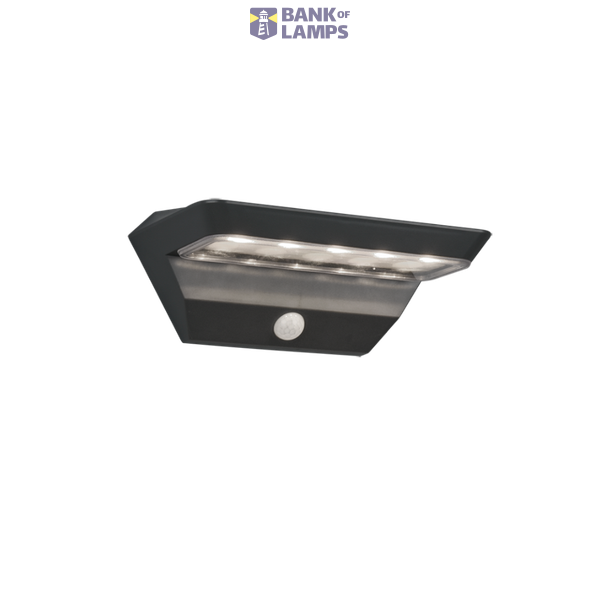 Mendoza solar wall lamp anthracite image 1