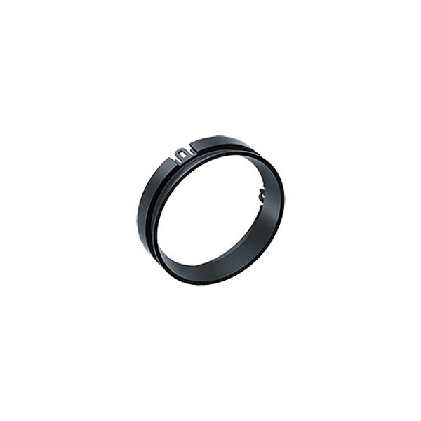 V2 S FRONTRING BKG - Front ring shiny black image 1