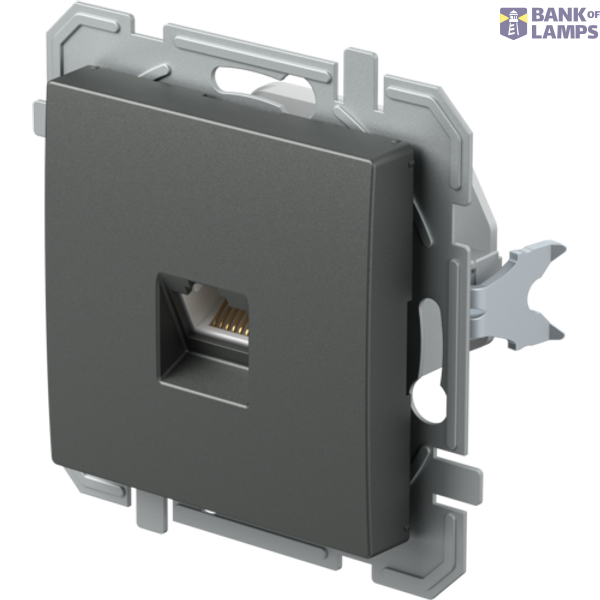 SOCKET CAT6S KS DOUBLE 2x RJ45 8/8 SLIM AT XO 4417002 image 4