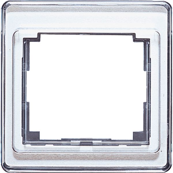 cover frame SL500 alpine white 1-fold image 3