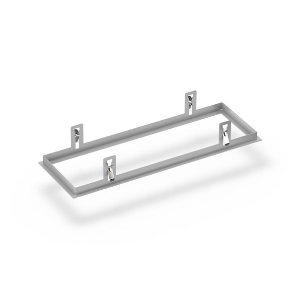 Recessed frame L 626 B 214 H 2 HEL 94 colour: silver image 1