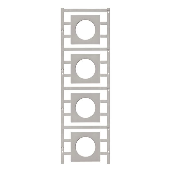 SwitchMark, Device markers, 46 x 46 mm, for cam switches, Type S0, Kraus & Naimer, grey image 1