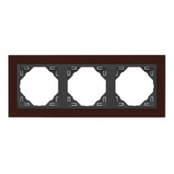 TRIPLE FRAME INTENSE RED/GRAY image 1