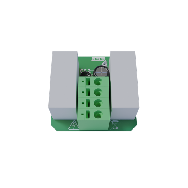 Double button module for DOMINO glass button, 230V 2xNO image 1
