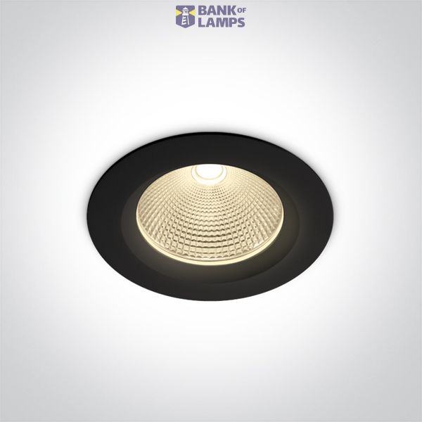 BLACK 10W CCTV IP20 60deg 230V image 1