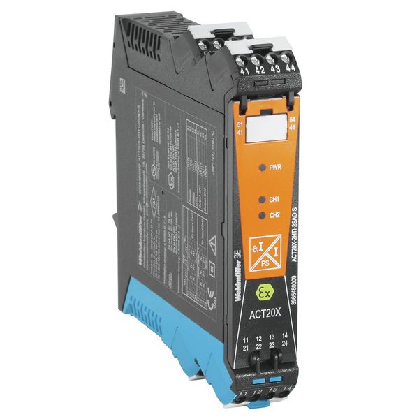EX signal isolating converter, HART® transparency, 1-channel, Safe-input: 4-20mA, Ex output: 4 - 20 mA image 4