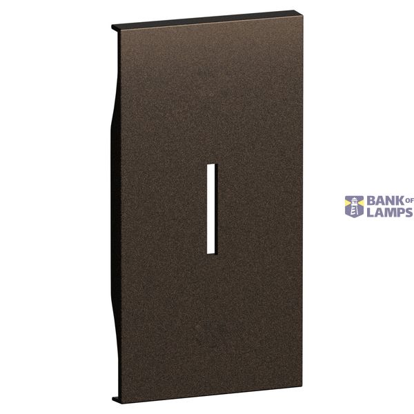 L.NOW - CHANGEOVER SWITCH COVER 2M BRONZE image 1