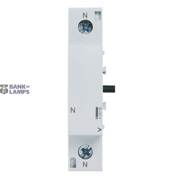 1 additional pole (neutral) for DSX disconnector switch size 1 63A image 2