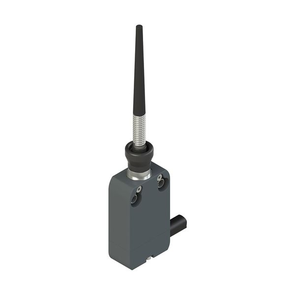 Modular prewired switch with spring rod with plastic pin image 1