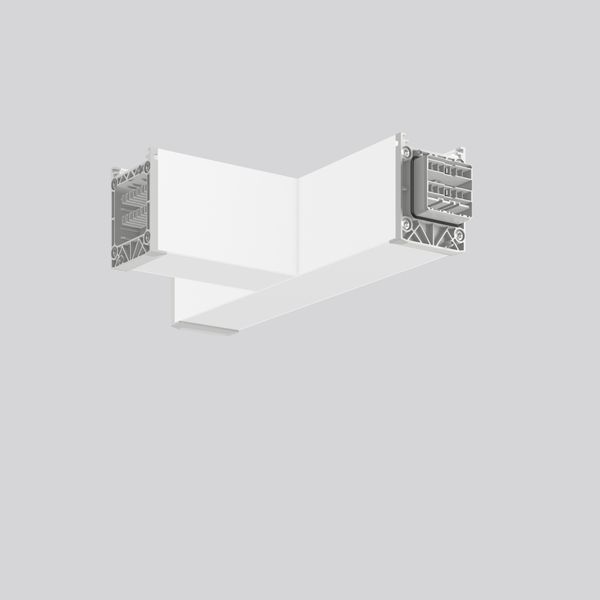 Form connector L 330 B 185 H 76 colour: white 220 - 240 V image 2
