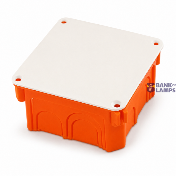 Square Junction Box Lid 80x80 IP30 image 2