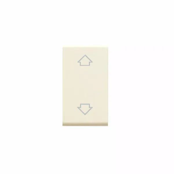 10A 2 way and center off single pole push button with  arrows (non retractive) image 1