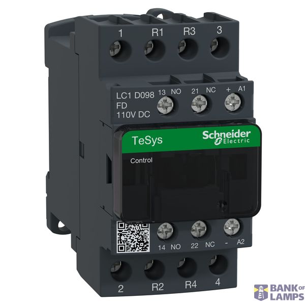 CONT 2P+2B  9A 1S+1O 110V DC image 1