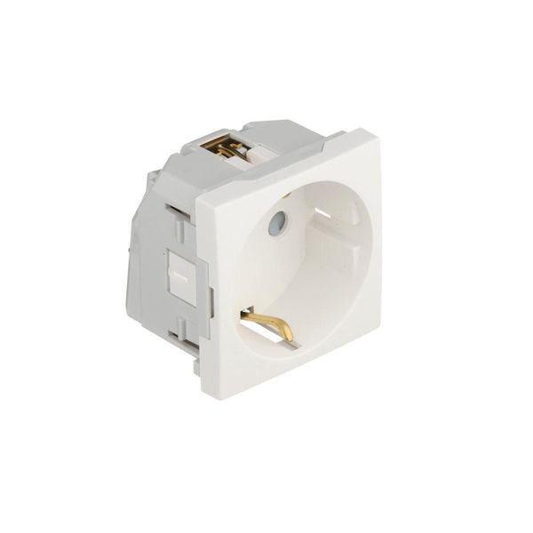 R-TV-SAT SOCKET STAR CONNECTION-2MOD MATTE WH image 1