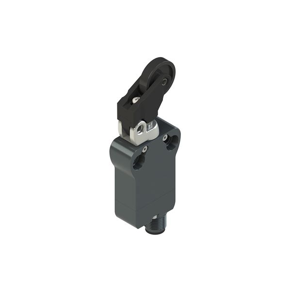 Modular prewired switch with adjustable offset roller lever image 1